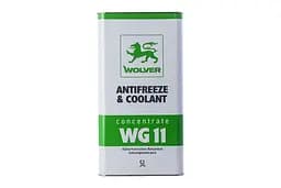 Антифриз WOLVER Antifreeze Concentrate G11 концентрат -80 ° C зелений 5л