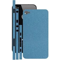 Защитная пленка StatusSKIN для Apple iPhone 4s Корпус Винил Голубая глянец