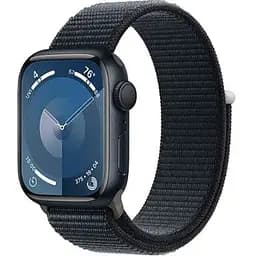 Смарт-годинник Apple Watch Series 9 GPS 41mm Midnight Aluminum Case w. Midnight Sport Loop (MR8Y3)