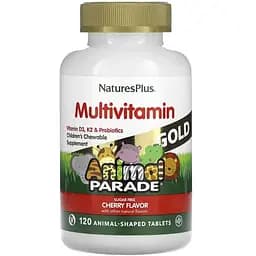 Вітамінно-мінеральний комплекс Nature's Plus Animal Parade Gold 120 chewtabs (1086-2023-10-4406)