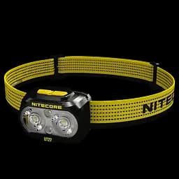 Налобний ліхтар для бігу з універсальним живленням Nitecore UT27 Pro (3xAAA USB-C) Чорний - мініатюра 2