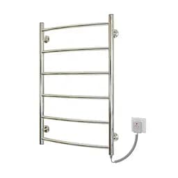 Електрична рушникосушарка Kosser Дуга 800x500/6 ER рег. ДД09ЕR, Хром, Праве