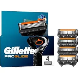 Змінні картриджі для гоління (леза) чоловічі Gillette Fusion ProGlide 4 шт.