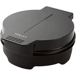 Вафельниця з антипригарним покриттям, вафельниця для тонких вафель, вафельниця для трубочок та рожків для морозива Sokany 1200 Вт
