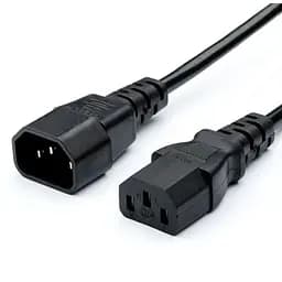 Шнур живлення С13-C14, 3 м, 1.5 мм2, Kingda