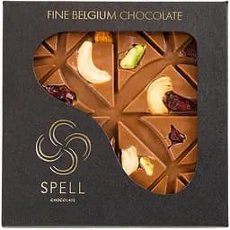 Шоколад Spell молочный с ореховым ассорти 120 г