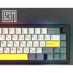 Клавіатура Epomaker EK68 Flamingo Black [EK68-B-F]  [125706] - мініатюра 4