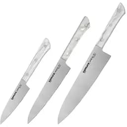 Набор кухонных ножей из 3 предметов Samura Harakiri Acryl (SHR-0220AW)