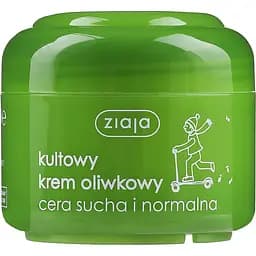 Крем для лица Ziaja увлажнение и питание Оливковый с UV защитой 50 мл  