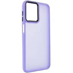 Чохол Epik TPU+PC Lyon Frosted для Oppo A3 4G/A3x 4G/ A40m Purple