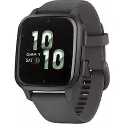 Смарт-годинник Garmin Venu Sq 2 Slate Aluminum Bezel with Shadow Gray Case and Silicone Band (010-02701-00/10/80)