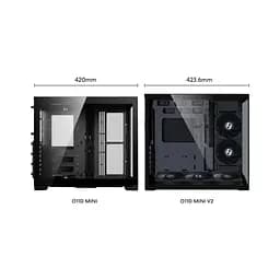 Корпус для ПК Lian Li O11 Dynamic Mini V2, Black (G99.O11DMIV2X.00) - мініатюра 9