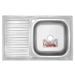 Кухонна мийка Zerix Z8050R-06-160MD micro decor ZS0599, Decor