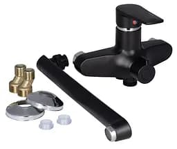 Змішувач для ванни Brinex 35B 005, Chrome/Black (k35) BRIN35B005 - мініатюра 4