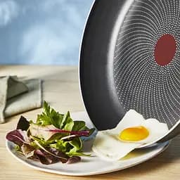 Сковорода Tefal So' Light з кришкою 26 см чорна (H0560542_SET) - мініатюра 7