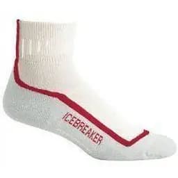 Носки Icebreaker Bike/Run Lite Mini M White/Red (1052-IBN 301 282 M)