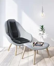 Масажна накидка на крісло NAIPO Neck & Back Massager з підігрівом, вібрацією та функцією масажу Шиатцу; модель - MGBK-2606H - мініатюра 5