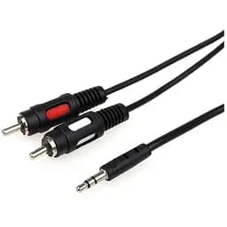 Кабель мультимедійний Jack 3.5mm M/2RCA M 5.0m Atcom (10709)