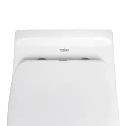 Унітаз підвісний Kroner Oker WHI533536 RIMLESS безобідковий з сидінням (KO533536WHIR), Білий - мініатюра 9