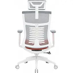 Офісне крісло OfficePro Balance OC550-W-DG-OR White/Dark Gray/Orange [148647] - мініатюра 6