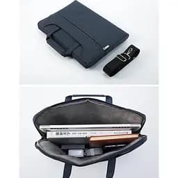 Сумка для ноутбуку Denim with Straps 13/14.2'' Navy Blue - мініатюра 4