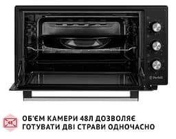 Електрична піч Perfelli Trimo 48 Black - мініатюра 7