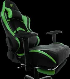Геймерське крісло GT Racer чорне із зеленим (X-2534-F Black/Green) - мініатюра 8