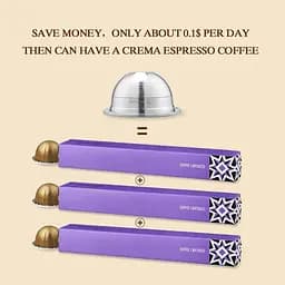 Капсула з нержавіючої сталі для кавоварки Nespresso VertuoLine GCA01, Vertuoline Plus, Delonghi, Icafilas - мініатюра 9