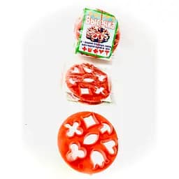 Форма пластикова вирубка висічка для печива з набором фігур Червоний 88170