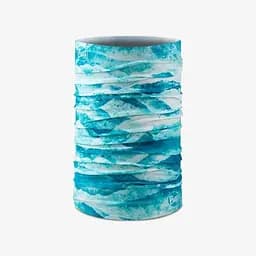 Шарф-труба Buff Original Ecostretch, L_Sea Turquoise Белый-Голубой