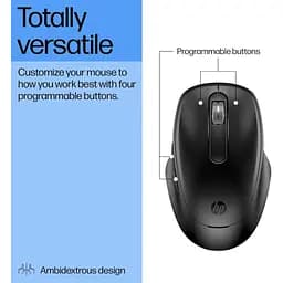 Мишка HP 510 Ultra-Fast Rechargeable Wireless Black (9C2F6AA) - мініатюра 5