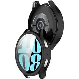 Чохол-накладка DK Silicone Face Case для Samsung Galaxy Watch6 (R940 / R945) 44mm (black) - мініатюра 2