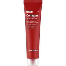 Укрепляющая маска для лица Medi-Peel Red Lacto Collagen Wrapping Mask с коллагеном 70 мл