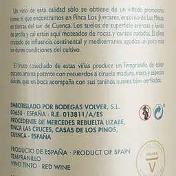 Вино Volver Single Vineyard, червоне, сухе, 0,75 л (8421) - мініатюра 4