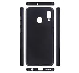 Чохол-бампер Primolux Gradient Glass для Samsung Galaxy A40 2019 (SMA405) Purple - мініатюра 3