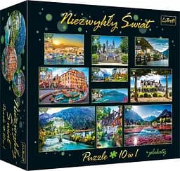 Пазлы 10в1 "Прекрасный мир" 93115 Trefl, в коробке (5900511931150)