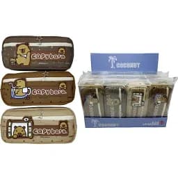 Пенал-косметичка "Капибара" A-2332 Коричневый