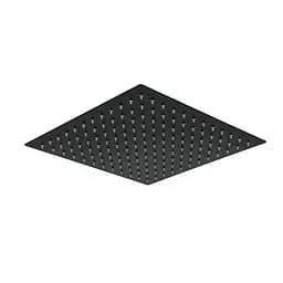 Верхний душ, Ø200 мм нержавеющая сталь, черный Wezer WKY-21-BLACK, Черный матовый