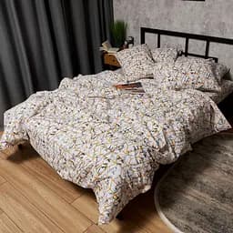 Комплект постільної білизни Moon&Star Бязь Gold Люкс Modern Marble євро 200х220 наволочки 4х50х70 - мініатюра 6