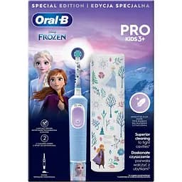 Электрическая зубная щетка Oral-B Pro Kids Frozen с футляром