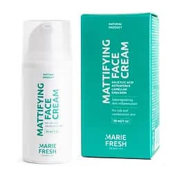 Крем для обличчя Marie Fresh Cosmetics Mattifying для жирної та комбінованої шкіри 30 мл - мініатюра 2