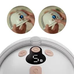 Електричний молоковідсмоктувач Kinderkraft MamaFlow Gold (KEMAFL00GLD0000) - мініатюра 6
