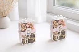 Набір аксесуарів для волосся в боксі 2 в 1