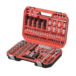 Набор инструментов 1/2" & 1/4" 111 ед, IMPACT Cr-V головки удлиненные 15,17,19,21,22 Intertool ET-9111