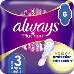 Гигиенические прокладки Always Platinum Day & Night Single ароматизированные 6 шт.