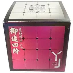 Кубик Ю- Джи YuSu V2M 4x4 без наліпок кольоровий пластик (YJ YuSu V2M 4x4 Stickerless) (YJ8339)