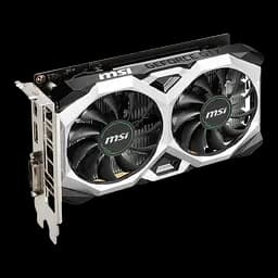 Відеокарта GeForce GTX 1650 4GB MSI Ventus XS D6 OC (GTX 1650 D6 VENTUS XS OC) Б/В - мініатюра 2