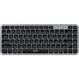 Комплект (клавиатура + мишь) 2E MK430 Wireless Black (2E-MK430WBGR_UA) - мініатюра 2