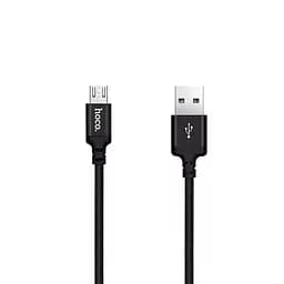 Кабель Hoco x1 Rapid MicroUSB 1 метр черный