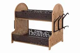 Cушка для посуды Violet House Ажур Coffee, 40х38х28 см, коричневый (0414 Ажур COFFEE сушка д/посуды.)